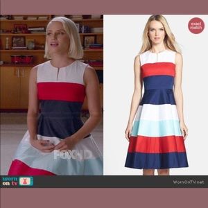 Kate Spade 'corley' stretch cotton dress，size 0